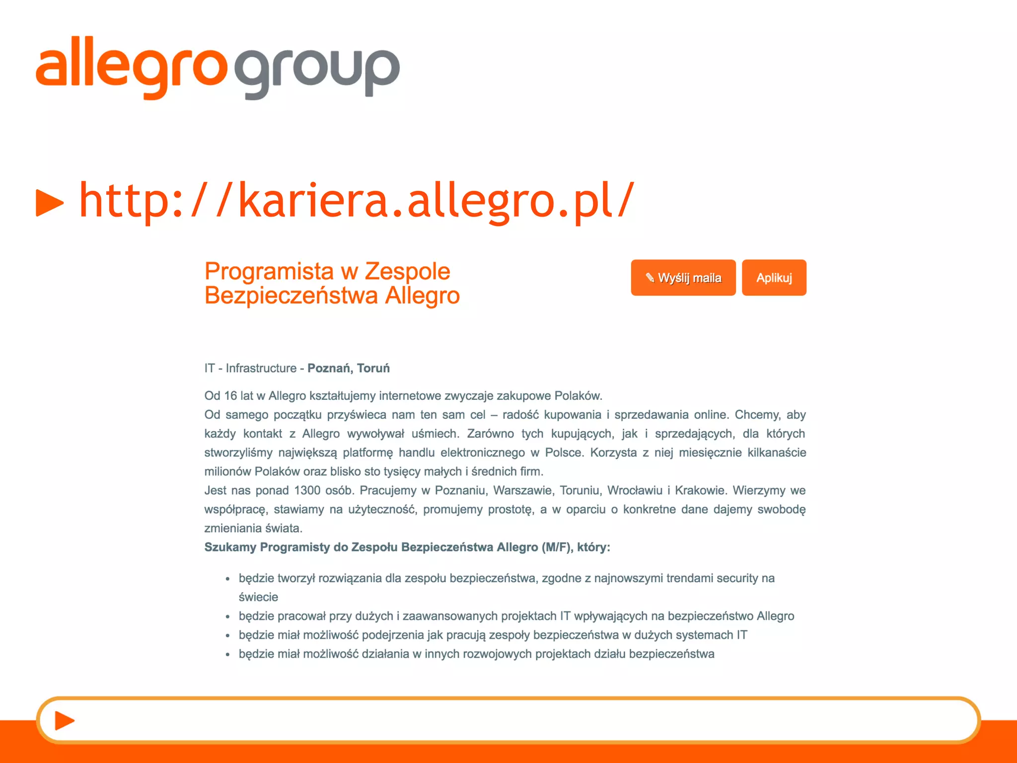 http://kariera.allegro.pl/
 