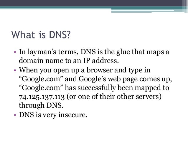 dns cache poisoning