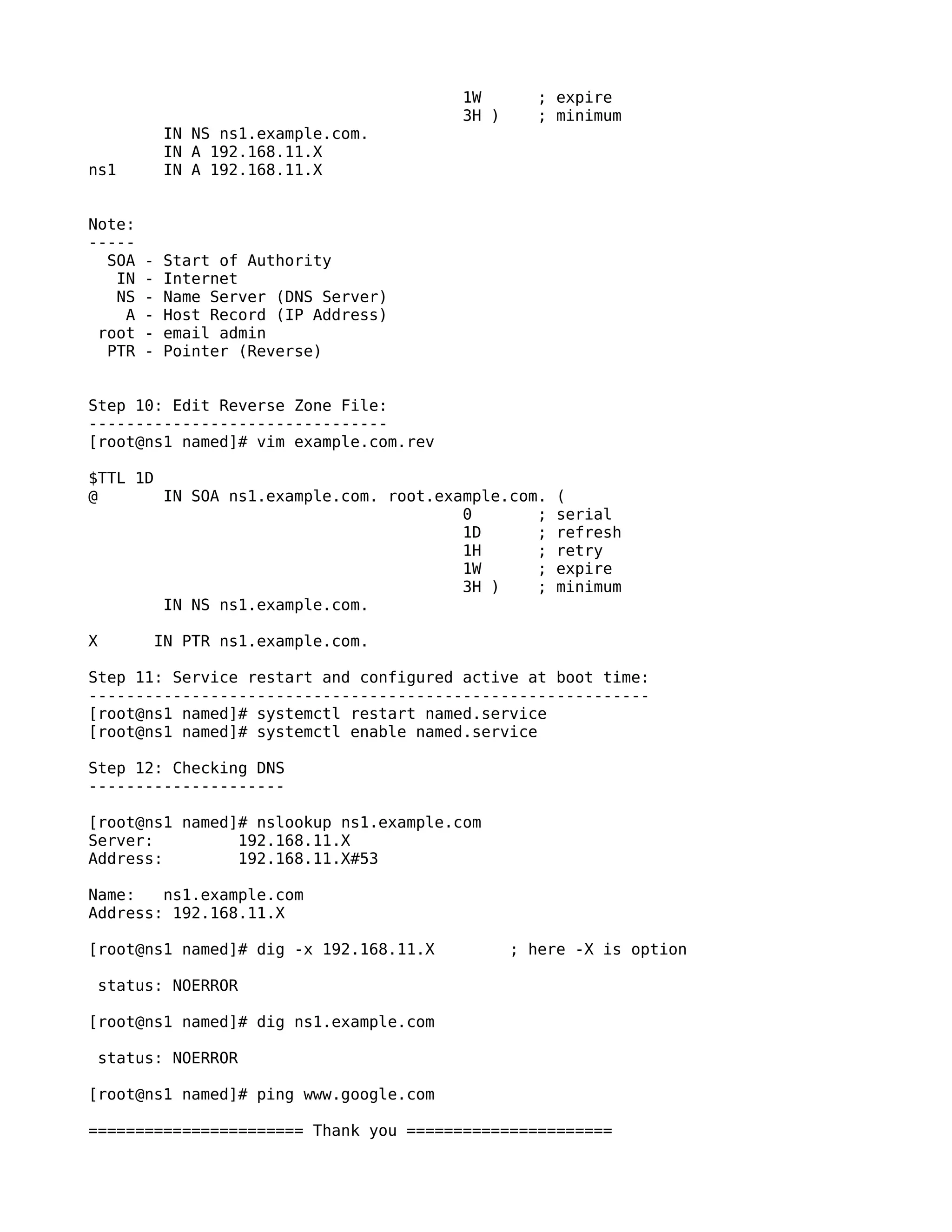 DNS Server Configuration | PDF