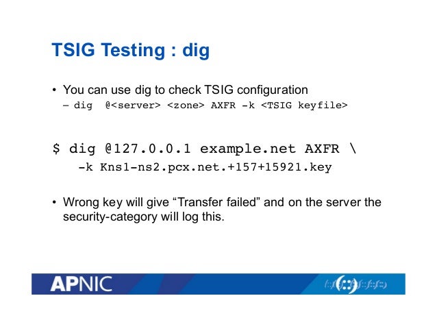 tsig generate key Islam Nurul DNS/DNSSEC by tsig generate key Islam Nurul DNS/DNSSEC by