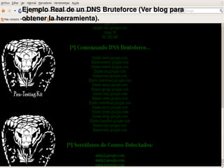 DNS Hacking y Prevencion de Intrusos