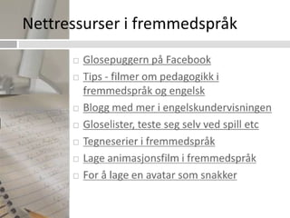 Dønski vgs fremmedspråk