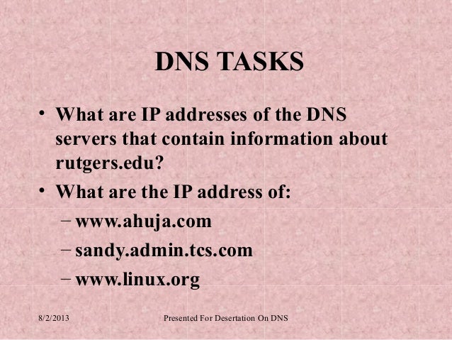 Dns ppt