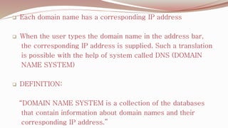 14
DNS client requesting for
www.yahoo.com
root DNS
server
local DNS server
At ISP End
1
2
3
4
Yahoo.com DNS server
com DN...