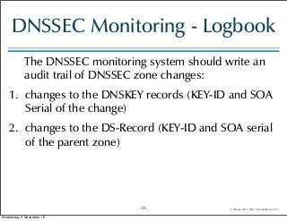 15 essential DNS and DNSSEC monitoring tests