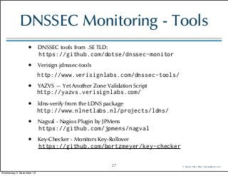 15 essential DNS and DNSSEC monitoring tests
