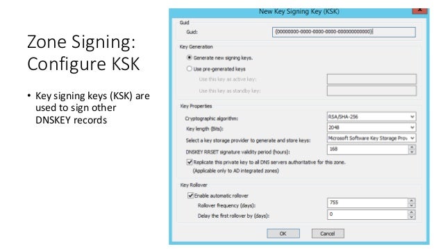 How Are Signing Keys Generated