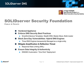 Dns security overview | PPTX