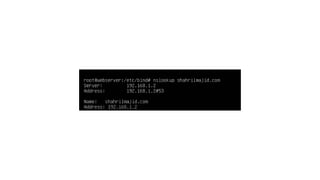Konfigurasi DNS Ubuntu Server Linux