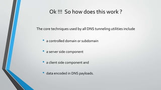 Understanding DNS Security | PPTX