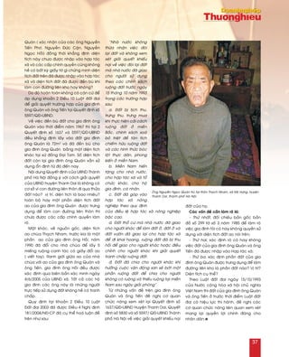 Quaùn ( xaùc nhaän cuûa caùc oâng Nguyeãn
Tieán Phô, Nguyeãn Ñöùc Caän, Nguyeãn
Ngoïc Hoài) ñoàng thôøi khaúng ñònh dieän
tích naøy chöa ñöôïc nhaäp vaøo hôïp taùc
xaõ vaø caùc caáp chính quyeàn cuõng khoâng
heà coù baát kyø giaáy tôø gì chöùng minh dieän
tích ñaát treân ñaõ ñöôïc nhaäp vaøo hôïp taùc
xaõ vaø dieän tích ñaát ñaõ ñöôïc ñeàn buø khi
laøm con ñöôøng lieân kho hay khoâng?
Do ñoù hoaøn toaøn khoâng coù caên cöù ñeå
aùp duïng khoaûn 2 Ñieàu 10 Luaät ñaát ñai
ñeå giaûi quyeát tröôøng hôïp cuûa gia ñình
oâng Quaùn vaø oâng Tieán taïi Quyeát ñònh soá
5597/QÑ-UBND.
Veà vieäc ñeàn buø ñaát cho gia ñình oâng
Quaùn vaøo thôøi ñieåm naêm 1967 thì taïi 2
Quyeát ñònh soá 1637 vaø 5597/QÑ-UBND
ñeàu khaúng ñònh laáy vaøo ñaát gia ñình
oâng Quaùn laø 72m2
vaø ñaõ ñeàn buø cho
gia ñình oâng Quaùn baèng moät dieän tích
khaùc taïi xöù ñoàng Ñaïi Tam. Soá dieän tích
ñaát coøn laïi gia ñình oâng Quaùn vaãn söû
duïng oån ñònh töø ñoù ñeán nay.
Noäi dung Quyeát ñònh cuûa UBND Thaønh
phoá Haø Noäi ñoàng yù vôùi caùch giaûi quyeát
cuûa UBND huyeän Thanh Oai laø khoâng coù
cô sôû vì con ñöôøng lieân thoân ñi qua thöûa
ñaát naøo? vò trí, dieän tích laø bao nhieâu?
toaøn boä hay moät phaàn dieän tích ñaát
ao cuûa gia ñình oâng Quaùn ñöôïc tröng
duïng ñeå laøm con ñöôøng lieân thoân thì
chöa ñöôïc caùc caáp chính quyeàn laøm
roõ.
Maët khaùc, veà nguoàn goác, dieän tích
ao chuøa Thaïch Nham, tröôùc kia laø moät
phaàn ao cuûa gia ñình oâng Hoài, naêm
1990 ñaõ ñoåi cho nhaø chuøa ñeå laáy 5
mieáng ruoäng canh taùc coù giaáy ñoåi ao
( vieát tay). Ranh giôùi giöõa ao cuûa nhaø
chuøa vôùi ao cuûa gia ñình oâng Quaùn vaø
oâng Tieán, gia ñình oâng Hoài ñeàu ñöôïc
xaùc ñònh qua bieân baûn xaùc minh ngaøy
4/6/2005 cuûa UBND xaõ. Taát caû caùc hoä
gia ñình caùc oâng naøy laø nhöõng ngöôøi
tröïc tieáp söû duïng ñaát khoâng heà coù tranh
chaáp.
Quy ñònh taïi Khoaûn 2 Ñieàu 10 Luaät
Ñaát ñai 2003 ñaõ ñöôïc Ñieàu 4 Nghò ñònh
181/2004/NÑ-CP ñaõ cuï theå hoaù luaän ñeà
treân nhö sau:
“Nhaø nöôùc khoâng
thöøa nhaän vieäc ñoøi
laïi ñaát vaø khoâng xem
xeùt giaûi quyeát khieáu
naïi veà vieäc ñoøi laïi ñaát
maø nhaø nöôùc ñaõ giao
cho ngöôøi söû duïng
theo caùc chính saùch
ruoäng ñaát tröôùc ngaøy
15 thaùng 10 naêm 1993
trong caùc tröôøng hôïp
sau:
a. Ñaát bò tòch thu,
tröng thu, tröng mua
khi thöïc hieän caûi caùch
ruoäng ñaát ôû mieàn
Baéc, chính saùch xoaù
boû trieät ñeå taøn tích
chieám höõu ruoäng ñaát
vaø caùc hình thöùc boùc
loät thöïc daân, phong
kieán ôû mieàn Nam.
b. Mieàn Nam hieán
taëng cho nhaø nöôùc,
cho hôïp taùc xaõ vaø toå
chöùc khaùc, cho hoä
gia ñình, caù nhaân.
c. Ñaát ñaõ goùp vaøo
hôïp taùc xaõ noâng
nghieäp theo quy ñònh
cuûa ñieàu leä hôïp taùc xaõ noâng nghieäp
baäc cao.
d. Ñaát thoå cö maø nhaø nöôùc ñaõ giao
cho ngöôøi khaùc ñeå laøm ñaát ôû, ñaát ôû vaø
ñaát vöôøn ñaõ giao laïi cho hôïp taùc xaõ
ñeå ñi khai hoang, ruoäng ñaát ñaõ bò thu
hoài ñeå giao cho ngöôøi khaùc hoaëc ñieàu
chænh cho ngöôøi khaùc khi giaûi quyeát
tranh chaáp ruoäng ñaát.
ñ. Ñaát ñaõ chia cho ngöôøi khaùc khi
höôûng cuoäc vaän ñoäng san seû bôùt moät
phaàn ruoäng ñaát ñeå chia cho ngöôøi
khoâng coù ruoäng vaø thieáu ruoäng taïi mieàn
Nam sau ngaøy giaûi phoùng”.
Töø nhöõng vaán ñeà treân gia ñình oâng
Quaùn vaø oâng Tieán ñeà nghò cô quan
chöùc naêng xem xeùt laïi Quyeát ñònh soá
1637/QÑ-UBND Huyeän Thanh Oai, Quyeát
ñònh soá 5830 vaø soá 5597/ QÑ-UBND Thaønh
phoá Haø Noäi veà vieäc giaûi quyeát khieáu naïi
ñaát cuûa hoï.
Caùc vaán ñeà caàn laøm roõ laø:
- Thöù nhaát, ñoái chieáu baûn goác baûn
ñoà soá 299 tôø soá 3 naêm 1985 ñeå laøm roõ
vieäc gia ñình toâi coù hay khoâng quyeàn söû
duïng vôùi dieän tích ñaát ao noùi treân;
- Thöù hai, xaùc ñònh roõ coù hay khoâng
vieäc ñaát cuûa gia ñình oâng Quaùn vaø oâng
Tieán ñaõ ñöôïc nhaäp vaøo Hôïp taùc xaõ;
- Thöù ba, xaùc ñònh phaàn ñaát cuûa gia
ñình oâng Quaùn ñöôïc tröng duïng ñeå laøm
ñöôøng lieân kho laø phaàn ñaát naøo? Vò trí?
Dieän tích cuï theå?
Theo Luaät ñaát ñai ngaøy 15/10/1993
cuûa Nöôùc coäng hoøa xaõ hoäi chuû nghóa
Vieät Nam thì ñaát cuûa gia ñình oâng Quaùn
vaø oâng Tieán ôû tröôùc thôøi ñieåm Luaät ñaát
ñai coù hieäu löïc thi haønh, ñeà nghò caùc
cô quan chöùc naêng lieân quan xem xeùt
mang laïi quyeàn lôïi chính ñaùng cho
nhaân daân.n
OÂng Nguyeãn Ngoïc Quaùn truù taïi thoân Thaïch Nham, xaõ Myõ Höng, huyeän
Thanh Oai, thaønh phoá Haø Noäi.
37
 