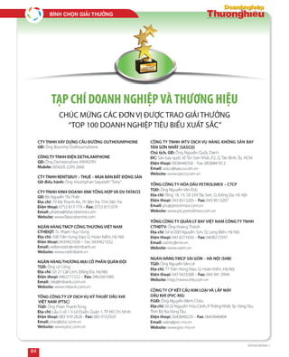 Bình choïn giaûi thöôûng
84
 