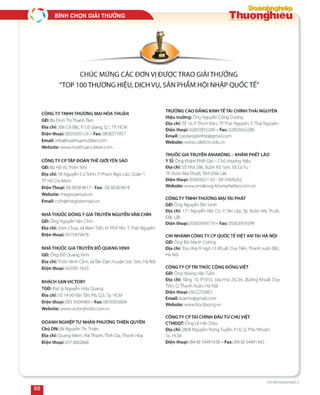 Bình choïn giaûi thöôûng
88
 