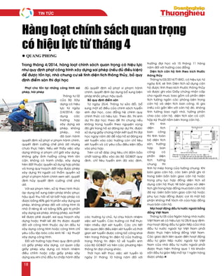 Phaït cho toàn taïi nhöõng coâng trình sai
pheùp, traùi pheùp
Thoâng tö 02
cuûa Boä Xaây
döïng coù hieäu
löïc töø ngaøy
2/4/2014, aùp
duïng caùc
tröôøng hôïp
xaây döïng sai
pheùp, khoâng
pheùp… maø
ñaõ ban haønh
quyeát ñònh xöû phaït vi phaïm haønh chính,
quyeát ñònh cöôõng cheá phaù dôõ nhöng
chöa thöïc hieän. Neáu xeùt thaáy vieäc xaây
döïng khoâng vi phaïm chæ giôùi xaây döïng,
khoâng gaây aûnh höôûng coâng trình laân
caän, khoâng coù tranh chaáp, xaây döïng
treân ñaát thuoäc quyeàn söû duïng hôïp phaùp
vaø trong quy hoaïch ñaát naøy ñöôïc pheùp
xaây döïng thì ngöôøi coù thaåm quyeàn xöû
phaït vi phaïm haønh chính xem xeùt, quyeát
ñònh huûy quyeát ñònh cöôõng cheá phaù
dôõ.
Vôùi sai phaïm treân, xöû lyù theo hình thöùc
aùp duïng boå sung bieän phaùp khaéc phuïc
haäu quaû thu hoài soá lôïi baát hôïp phaùp coù
ñöôïc baèng 40% giaù trò phaàn xaây döïng sai
pheùp, khoâng pheùp ñoái vôùi coâng trình laø
nhaø ôû rieâng leû vaø baèng 50% giaù trò phaàn
xaây döïng sai pheùp, khoâng pheùp, sai thieát
keá ñöôïc pheâ duyeät, sai quy hoaïch xaây
döïng hoaëc thieát keá ñoâ thò ñöôïc duyeät
ñoái vôùi coâng trình thuoäc döï aùn ñaàu tö
xaây döïng coâng trình hoaëc coâng trình chæ
yeâu caàu laäp baùo caùo kinh teá - kyõ thuaät
xaây döïng coâng trình.
Ñoái vôùi tröôøng hôïp theo quy ñònh phaûi
coù giaáy pheùp xaây döïng, cô quan caáp
giaáy pheùp xaây döïng coù traùch nhieäm
ñieàu chænh hoaëc caáp giaáy pheùp xaây
döïng sau khi chuû ñaàu tö chaáp haønh ñaày
ñuû quyeát ñònh xöû phaït vi phaïm haønh
chính, quyeát ñònh aùp duïng boå sung bieän
phaùp khaéc phuïc haäu quaû.
Boû quy ñònh ñieåm saøn
Töø ngaøy 25/4, Thoâng tö söûa ñoåi, boå
sung moät soá ñieàu cuûa chính saùch tuyeån
sinh ñaïi hoïc, cao ñaúng heä chính quy
chính thöùc coù hieäu löïc. Theo ñoù, thí sinh
döï thi ñaïi hoïc theo ñeà thi chung neáu
khoâng truùng tuyeån theo nguyeän voïng
ñaõ ghi trong hoà sô ñaêng kyù döï thi, ñöôïc
söû duïng giaáy chöùng nhaän keát quaû thi ñaïi
hoïc ngay naêm ñoù ñeå noäp hoà sô ñaêng kyù
xeùt tuyeån vaøo caùc tröôøng coøn chæ tieâu
xeùt tuyeån vaø coù yeâu caàu ñieàu kieän ñaàu
vaøo phuø hôïp.
Treân cô sôû ñaùp öùng tieâu chí ñaûm baûo
chaát löôïng ñaàu vaøo do Boä GD&ÑT quy
ñònh, chæ tieâu tuyeån sinh ñaõ xaùc ñònh,
caùc tröôøng töï chuû, töï chòu traùch nhieäm
vieäc xeùt tuyeån. Caùc tröôøng coù theå thöïc
hieän nhieàu ñôït xeùt tuyeån. Caùc chi tieát
lieân quan ñeán ñieàu kieän xeùt tuyeån vaø thôøi
gian xeùt tuyeån ñöôïc coâng boá coâng khai
treân trang thoâng tin ñieän töû cuûa tröôøng,
trang thoâng tin ñieän töû veà tuyeån sinh
cuûa Boä GD&ÑT vaø treân caùc phöông tieän
thoâng tin ñaïi chuùng khaùc.
Thôøi haïn keát thuùc vieäc xeùt tuyeån laø
ngaøy 31 thaùng 10 haøng naêm ñoái vôùi
tröôøng ñaïi hoïc vaø 15 thaùng 11 haøng
naêm ñoái vôùi tröôøng cao ñaúng.
Dieän tích caên hoä tính theo kích thöôùc
thoâng thuûy
Thoâng tö 03/2014/TT-BXD, coù hieäu löïc töø
ngaøy 8/4, seõ tính Dieän tích söû duïng caên
hoä ñöôïc tính theo kích thöôùc thoâng thuûy
vaø ñöôïc ghi vaøo Giaáy chöùng nhaän caáp
cho ngöôøi mua, bao goàm caû phaàn dieän
tích töôøng ngaên caùc phoøng beân trong
caên hoä vaø dieän tích ban coâng, loâ gia
(neáu coù) gaén lieàn vôùi caên hoä ñoù, khoâng
tính töôøng bao ngoâi nhaø, töôøng phaân
chia caùc caên hoä, dieän tích saøn coù coät,
hoäp kyõ thuaät naèm beân trong caên hoä.
Khi tính
dieän tích
ban coâng
thì tính toaøn
boä dieän tích
saøn, tröôøng
hôïp ban
coâng coù
phaàn dieän
tích töôøng
chung thì
tính töø meùp trong cuûa töôøng chung. Khi
baøn giao caên hoä, caùc beân phaûi ghi roõ
trong bieân baûn baøn giao caên hoä hoaëc
trong phuï luïc hôïp ñoàng dieän tích söû
duïng caên hoä thöïc teá baøn giao vaø dieän
tích ghi trong hôïp ñoàng mua baùn caên hoä
ñaõ kyù; bieân baûn baøn giao caên hoä hoaëc
phuï luïc hôïp ñoàng ñöôïc coi laø moät boä
phaän khoâng theå taùch rôøi cuûa hôïp ñoàng
mua baùn caên hoä.
Moïi hoaït ñoäng ñaàu tö nöôùc ngoaøi baèng
ñoàng Vieät Nam
Thoâng tö 05 cuûa Ngaân haøng nhaø nöôùc
Vieät Nam seõ coù hieäu löïc töø 28/4 quy ñònh:
moïi hoaït ñoäng ñaàu tö giaùn tieáp cuûa nhaø
ñaàu tö nöôùc ngoaøi taïi Vieät Nam phaûi
ñöôïc thöïc hieän baèng ñoàng Vieät Nam.
Caùc giao dòch lieân quan ñeán hoaït ñoäng
ñaàu tö giaùn tieáp nöôùc ngoaøi taïi Vieät
Nam cuûa nhaø ñaàu tö nöôùc ngoaøi phaûi
ñöôïc thöïc hieän thoâng qua 1 taøi khoaûn
voán ñaàu tö giaùn tieáp môû taïi 1 ngaân haøng
ñöôïc pheùp.n
Haøng loaït chính saùch quan troïng
coù hieäu löïc töø thaùng 4
l Quang Phong
Trong thaùng 4/2014, haøng loaït chính saùch quan troïng coù hieäu löïc
nhö quy ñònh phaït coâng trình xaây döïng sai pheùp (neáu ñuû ñieàu kieän)
ñeå ñöôïc toàn taïi, nhaø chung cö seõ tính dieän tích thoâng thuûy, boû quy
ñònh ñieåm saøn thi ñaïi hoïc…
Tin töùc
18
 