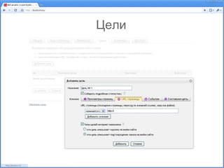 Цели
 