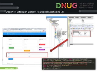 www.dnug.de
OpenNTF Extension Library: Relational Extensions (2)
 