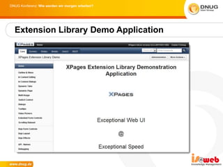 Extension Library Demo Application 