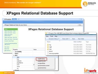 XPages Relational Database Support 