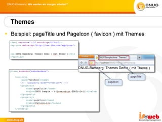 Beispiel: pageTitle und PageIcon ( favicon ) mit Themes Themes 