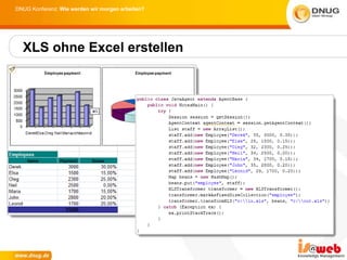DNUG Konferenz: Wie werden wir morgen arbeiten?




  XLS ohne Excel erstellen
 