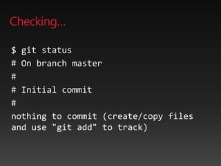 Versionskontrolle mit Git