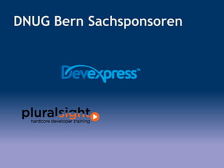 DNUG Bern Sachsponsoren
 