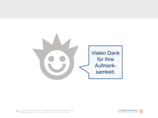 Communardo Software GmbH · Kleiststraße 10a · D-01129 Dresden/Germanyinfo@communardo.de · www.communardo.de ·  Tel. +49 (351) 8 33 82-011
