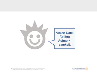 Communardo Software GmbH · Kleiststraße 10a · D-01129 Dresden/Germany info@communardo.de · www.communardo.de ·  Tel. +49 (351) 8 33 82-0 