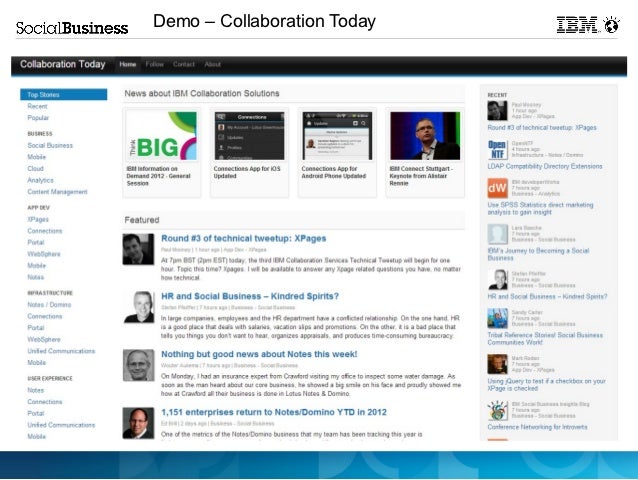 DNUG keynote - Social business with IBM Connections DNUG keynote - Social business with IBM Connections