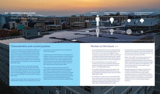 292
DNV Energy Transition Outlook 2022
293
Regional transitions CHAPTER 9
China’s Action Plan for CO2
peaking before 2030 aims to
increase non-fossil energy consumption from around
17.3% of the mix now to 20% by 2025 and 25% by 2030.
Other goals are to decrease carbon-emission intensity
(tCO2
per unit GDP) by more than 65% from its level in
2005; for renewables to be generating at least 35% of
power compared with about 29.8% now; to achieve peak
carbon by 2030; and to prepare for carbon neutrality by
2060 (NEA, 2022).
China is the largest investor in renewable energy. By
2021, its wind capacity was 328 GW, and solar PV 306
GW. The total installed capacity of offshore wind power
has reached 26 GW, ranking first in the world. The rapid
growth of distributed PV led to it becoming, for the first
time, more than half (55%) of China’s new solar PV capacity
(NEA, 2022)
In 2021, China overtook Japan as the largest importer of
LNG (IHS Markit, 2022), and new LNG terminals, natural
gas pipelines and storage build-out are accelerating
coal-to-gas switching.
A significant wave of new infrastructure development is
expected in China to boost domestic economic resilience
to global market dynamics. It features new-generation
infrastructure such as new energy, charging networks,
UHV networks, smart cities, and IT-related investments.
Sales of new EVs numbered around 3.2mn in China in
2021, 50% of the world total (Canalys, 2022).
China’s carbon-emissions trading scheme (ETS)
successfully completed its first performance period in
2021, with an average trading price less than USD 7/
tCO2
. Following the power sector, covering around 40%
of GHG emissions, the scheme will expand to the other
seven high-emission industries, along with the potential
re-launch of Chinese Certified Emission Reduction
(CCER), within the 14th Five-Year Plan Period (2021–2025).
Characteristics and current position Pointers to the future
9.7 GREATER CHINA (CHN)
This region consists of Mainland China,
Hong Kong, Macau, and Taiwan
− China’s decarbonization journey is a careful balancing
act. In the short term to ensure energy supplies, China
will maintain its oil production and slightly increase
coal and natural gas output. But it will strive to limit coal
consumption, promote cleaner ways of using it , halt the
export of coal-fired power-generation technology and
equipment,andphase down coal use in the longer term.
− Provincial subsidies will continue, after national
subsidies end, to promote renewables development
towards the target of combined wind/solar capacity
above 1.2 TW by 2030 (NEA, 2021).
− China targets 10% of final energy consumption from
hydrogen by 2050 (5% by 2030). By 2035, China aims
for comprehensive hydrogen energy industry formation
(NDRC  NEA, 2021)
− CCS adoption on a large scale is expected after 2030
when a rising carbon price makes it economic. Nuclear
power will continue to be developed steadily, with the
operating installed capacity planned to rise from 53
GW in 2021 to 70 GW by 2025 (14th FYP, 2021).
− In shipbuilding, various decarbonization pathways and
abatement technologies are under early development,
including onboard CCS and alternative ship fuels — e.g.
ammonia, battery, hydrogen, and LNG.
− ‘Made in China 2025’, promoting innovation in core
sectors, will trigger industry electrification and
upgrades in processing technology. The use of green
power, energy efficiency and low-carbon technologies
such as heat pumps, with the aid of digitalization, will
reduce energy intensity in transportation, manu-
facturing, and buildings.
− Strengthening green technology cooperation and
investment will be the focus of China and other
countries to jointly build clean-energy-related
international infrastructure under the Belt and Road
initiative. International cooperation on carbon trading
markets and carbon-border adjustment mechanisms
is also key for China’s climate change mitigation
ambitions.
Population (BN) GDP/person (USD)
GDP* (USD TRN)
Energy-related emissions/person (T)
Energy-related emissions (GT)
2020
2050
Energy use/person (GJ)
Energy use (EJ)
1.45 21 600
31.3
6.8
9.9
105
152
1.33 49 300
65.3
2.1
2.9
93
124
*All GDP Figures in the report are based on 2011 purchasing power parity and in 2017 international USD
 