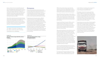 310
DNV Energy Transition Outlook 2022
311
Regional transitions CHAPTER 9
there is a change in how much renewable energy and
fossil-based energy use per capita is prevalent in the
region. Until 2030, we forecast similar growth rates (28%)
for both renewable and fossil-based energy use per
capita. But from 2030 to 2050, there is a divergence, with
renewables dominating per capita energy use growth.
Overall, per capita use of renewable energy almost
triples between 2020 and 2050 while the equivalent
fossil-based measure grows 28%.
Historically this region has had very low levels of energy
use per capita, implying extreme energy deprivation for a
large portion of the population, with a plethora of
corresponding negative impacts on income, quality of
life, lifespan, and economic growth. That this is improving,
and with increasing contribution from renewables and
electricity, is a very welcome development.
This region's low levels of energy use
per capita is improving, with increasing
contribution from renewables.
Emissions
Historically,theIndianSubcontinenthas hadvery low
emissions,despitehavinga highershare of fossil-fuel use in
itsprimaryenergy.Thisismostlydueto its economic
activitybeinglowerthantheotherregions,andto the low
energyintensityofitseconomy.Incontrast,some other
regions–e.g.NorthAmerica,EuropeandOECDPacific –
havehad carbon-intensivegrowthtrajectories in the past.
Despite being the most populous region in 2020, the
Indian Subcontinent’s 2.5 Gt of energy-related CO2
emissions were less than those of either Greater China,
North America, Europe, or Middle East and North Africa.
We foresee the Indian Subcontinent’s emissions increasing
to peak in 2039 at 4.1 GtCO2
per year (Figure 9.8.9).
Worryingly, beyond that peak, we expect these emissions
to decrease by only 15%, to 3.5 GtCO2
per year by 2050.
We expect the region to overtake Greater China by 2047 to
become the largest emitter of energy-related carbon
dioxide. Unsurprisingly, given the persistence of coal in the
Indian Subcontinent’s energy system, coal will remain the
main contributor to energy-related emissions, followed by
oil and natural gas.
While tracking and forecasting a region’s absolute
emissions is important to mitigate global warming, it
does not always accurately represent the true picture on
energy-related emissions, especially when it comes to
CO2
emissions related to productivity and energy use.
Figure 9.8.10 presents the changes in five key intensity
indicators for the Indian Subcontinent: carbon intensity of
energy; carbon intensity of the economy; carbon emis-
sions per capita; energy intensity; and GDP per capita.
The changes are indexed relative to the year 2010, thus
eliminating the need to reconcile the units and scale of
these indicators.
As seen from the Figure, the region’s GDP per capita is
increasing while its energy intensity is decreasing,
implying a decoupling of energy from its economic
growth over time. This is to be expected as the region’s
economy matures and shifts towards a more service-
based economy. Similarly, the carbon intensity of its
economy is also decreasing.
What is perhaps significant to note is that both its carbon
emissions per capita and carbon intensity of energy
increase in the short term. This indicates, as discussed
previously, that the energy system is not decarbonizing
fast enough. Rather, in the short term, the region is
increasing its use of coal and natural gas. Given that,
historically, the region has had very low per capita energy
use, it is not surprising that we see increasing carbon
emissions per capita because of increasing energy use
per capita. We forecast that the carbon emissions per
capita will peak in 2033 at 2 tonnes, six years before the
peak for absolute emissions. This is not due to a slowdown
in energy use per capita, but rather the larger slowdown
in population growth in the region.
In summary, better technology transfer and support to
phase-out fossil fuels faster will have a positive impact on
the emissions trajectory of the Indian Subcontinent.
Mechanisms such as carbon prices will place downward
pressure on energy-related emissions.
Our projection for the regional average carbon-price
level is USD 10/tCO2
in 2030 and USD 25/tCO2
in 2050.
But there is currently no explicit carbon pricing in the
region. Pakistan is considering carbon pricing and an
announcement from India suggests a planned
carbon-trading scheme (see Section 6.4).
NDC pledges indicate that the region aims to limit
growth in emissions to no more than 376% by 2030
relative to 1990. Our Outlook indicates energy-related
emissions increasing by 482% over this period, which at
first glance indicates that the region will not achieve its
implied overall goal. Therew are some uncertainties in
comparing our forecast with these pledges, as some
major countries in the region also include non-energy-
related CO2
emissions in their targets.
India announced its net-zero carbon emissions target by
2070 at COP26 and has submitted an updated NDC in
August 2022. The update includes a target to reduce
carbon intensity of GDP by 45% between 2005 and 2030,
similar to how China sets its reduction target. This
commitment is not easily measured in our forecast since
we predominantly focus on energy-related emissions,
and because our model does not regionalize non-
energy-related CO2
emissions. Our results suggest a
reduction of 31% in carbon intensity by 2030 for the
Indian Subcontinent.
 