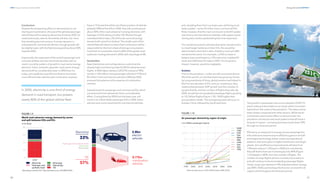 30
DNV Energy Transition Outlook 2022
31
Energy demand CHAPTER 1
and, doubling them from our base case, will bring much
faster uptake — some 35 million more commercial EVs.
Note, however, that the main conclusion is that EV uptake
over time is not insensitive to subsidies, with support given
during early market uptake being the most important.
Our sensitivity analysis indicates that were manufacturers
to install larger batteries in their EVs, this would be
detrimental to short-term sales, if battery costs per kWh
remained the same. For example, a 25% increase in
battery sizes would lead to a 11% reduction in global EV
stock and 22% fewer EV sales in 2025. The long-term
impact, however, would be negligible.
Aviation
Prior to the pandemic, civilian aircraft consumed almost
9% of the world’s oil, and that share was growing. Driven
by rising standards of living, global aviation had tripled in
the first two decades of this century, revealing a clear
relationship between GDP growth and the number of
people that fly, and the number of flights they take. By
2050, we will see annual global passenger flights growing
to 10.2 billion flights (Figure 1.10), 130% higher than
pre-pandemic levels. The strongest growth will occur in
Greater China, followed by South East Asia. The growth in passenger trips occurs despite COVID-19,
which really put the brakes on air travel, which more than
halved from the onset of the pandemic. The rebound has
been slower compared with other sectors. While we do
not foresee a permanent effect on leisure travel, the
pandemic introduced new work patterns that will have a
long-term impact — re-basing business travel down 20%
through our forecast period.
Efficiency, as measured in energy use per passenger km,
will continue to improve due to efficiency gains in aircraft
and engine technology, better routes and operational
patterns, and some gains in higher load factors and larger
planes. Annual efficiency improvements will slow from
1.9%/year today to 1.2%/year in 2050 but cumulatively
they will lead to fuel use increasing by only 40% (Figure
1.11) despite a 140% rise in the number of flights. The
number of cargo flights will also increase, but aviation is
and will continue to be dominated by passenger flights.
Today, cargo trips represent 15% of global aviation energy
use (WEF, 2020), and we keep this fraction constant for all
regions and throughout the forecast period.
Conclusions
Despite the dampening effect on demand due to car
sharing and automation, the size of the global passenger-
vehicle fleet will increase by about two thirds by 2050. As
noted previously, vehicle-kilometres will also rise, more
than doubling by mid-century. A similar dynamic is
anticipated for commercial vehicles, though growth will
be slightly lower, with the fleet size expanding about 50%
towards 2050.
Importantly, the expansion of the world’s passenger and
commercial fleet over the next three decades will not
result in a similar pattern of growth in road-sector energy
demand. In fact, quite the opposite: road-sector energy
demand will be considerably lower in 2050 than it is
today, principally because EVs are three to four times
more efficient than vehicles with combustion engines.
Figure 1.9 shows that while over three quarters of vehicles
globally (78%) will be EVs in 2050, they will constitute just
about 30% of the road subsector’s energy demand, with
hydrogen FCEVs taking a further 3%. Mostly through
mandated blend rates, 3% of this sub-sectoral energy
demand will come from biofuel. The smaller part of the
vehicle fleet still reliant on fossil-fuel combustion will be
responsible for the lion’s share of energy consumption.
Fossil fuel oil constitutes close to 60% of the global road-
subsector’senergydemand in2050,with natural gas at 4%.
Sensitivities
New chemistries and configurations could drive the
already high cost-learning rates (CLRs) for batteries even
higher. A 50% higher battery CLR (27% instead of 18%)
results in 150 million more passenger vehicles (+11%) and
85 million more commercial vehicles (+50%) by 2050,
powered by batteries at the expense of combustion
vehicles.
Subsidy levels for passenger and commercial EVs, which
are assumed to be substantial, have a considerable
effect. Cutting them by 90% from the base case, will
result in six million fewer passenger EVs in 2050. Subsi-
dies are even more important for commercial vehicles,
World road subsector energy demand by carrier
and split between ICEs and EVs
World road subsector energy demand by carrier
and split between ICEs and EVs
2.8bn
electric
vehicles
0.77bn
combustion
vehicles
Electricity
33%
Oil
57%
Hydrogen and synthetic fuels
Bioenergy
Natural gas
In 2050, electricity is one third of energy
demand in road transport, but powers
nearly 80% of the global vehicle fleet.
 