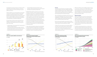 86
DNV Energy Transition Outlook 2022
87
Renewable energy CHAPTER 3
The levelized cost of solar+storage is currently more than
double that of solar PV without storage. A continuous
decline in battery prices will narrow this gap to around
50% by mid-century.
Despite its higher costs, solar+storage has an advantage
over solar PV on capture price (Figure 3.2). Plants with
storage can charge their batteries when sunlight is
plentiful during the day and sell the stored electricity when
the price is high. By 2038, the capture price advantage of
solar+storage over regular solar PV plants will surpass the
cost disadvantage on a globally averaged basis.
PV is intermittent: it will only produce electricity during
daylight, and mostly during sunny conditions. To work
around this, a host of flexibility options are being devel-
oped. These include:
— energy storage, such as pumped hydro, bespoke power
batteries, and grid-linked EVs
— connectivity, distributing power through a reinforced
power grid with extensive connections that can be used
both ways depending on production and demand
— demand-response solutions that shift demand to
periods of higher production and lower cost; for
example, making industrial hydrogen by solar-powered
electrolysis during peak power generation.
While flexibility solutions will improve over time, they
will have to cope with a rapidly rising share of variable
renewables in the power mix. Variability will therefore
always be a challenge, and LCOE should not be the sole
indicator of solar PV’s competitive position. In our ETO
model, we allow for various generation technologies to
receive different power prices; hence, levelized profita-
bility accounting for both price and costs is more
relevant than only levelized costs. We find that solar PV
remains the technology with the lowest average capture
prices due to its variability. These low prices will vary
between regions, influenced by the regional solar PV
share, the competing power mix, and the affordability
of flexibility options.
Lower capture prices will not, however, be a showstopper
for the strong growth of PV generation. Increasingly, as
discussed above, PV and storage systems are designed as
a ‘package’ that can produce energy on demand, just like
hydropower, nuclear, or combustion power plants.
Forecast
The growth of solar PV has been remarkable: 1 GW per
year was installed for the first time in 2004, 10 GW added
in 2010, and 100 GW in 2019. In 2021, 150 GW was added
despite disruptions in global production and supply of
solar panels and related equipment due to COVID-19 and
the looming threat of war in North East Eurasia.
We predict global annual installations will continue to rise,
reaching about 550 GW per year of net capacity additions
by 2040 (Figure 3.3). Within a decade, about one fifth
of all PV installed will be with dedicated storage, and by
mid-century this share will have risen to half.
By mid-century, total installed capacity will be 9.5 TW for
solar PV and 5 TW for solar+storage. The resulting 14.5 TW
of solar capacity is 24 times greater than in 2020.
In Figure 3.4, we can observe the rise of solar capacity
as a share of total installed capacity. While the share
of other types of power plants remains more or less
constant, solar capacity rises globally while fossil
capacity reduces. In 2050, more than half of all installed
capacity globally will be solar.
While solar will have a share of 54% of installed capacity
in mid-century, it will account for 30% of global on-grid
electricity generation (Figure 3.5). This is due to the
lower capacity factors of solar power stations compared
with other VRES such as wind and hydropower. Never-
theless, 23 PWh per year of solar electricity will be
generated globally in 2050.
Regional variations
Figure 3.6 presents the solar electricity generated by
each region. In 2020, Greater China was the largest
producer of solar electricity, with a regional share of
30%, closely followed by North America at 20%. But by
2050, Greater China’s regional solar dominance will
reduce slightly, while the Indian Subcontinent catches
up, with a share of 25% by 2050. As in 2020, we expect
North East Eurasia to have the lowest regional share in
2050, a paltry 2%.
In addition to total solar generation, it is instructive to
observe the relative importance of solar electricity in
total electricity generation for different regions. Figure
3.7 presents the evolution of the share of solar electricity
in the power generation mixes of five selected regions,
 
