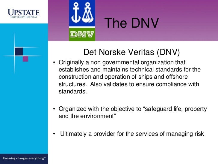 DNV ISO Process