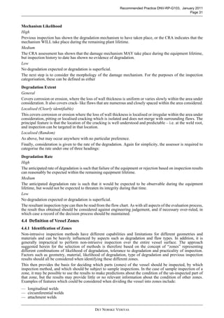 Dnv rp g103 non intrusive inspection 2011 | PDF