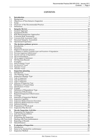 Dnv Risk Based Inspection Dnv rp g103 non intrusive inspection 2011 | PDF