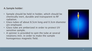 Nmr Sample Tube Rack Hoder Instruments of NMR | PPTX
