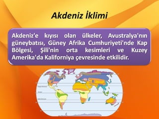 Akdeniz İklimi
 