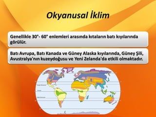 Okyanusal İklim
 