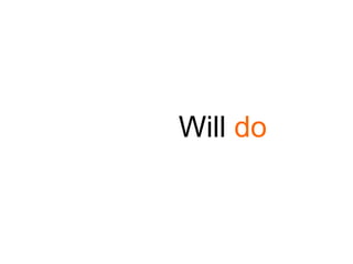 Will do
 