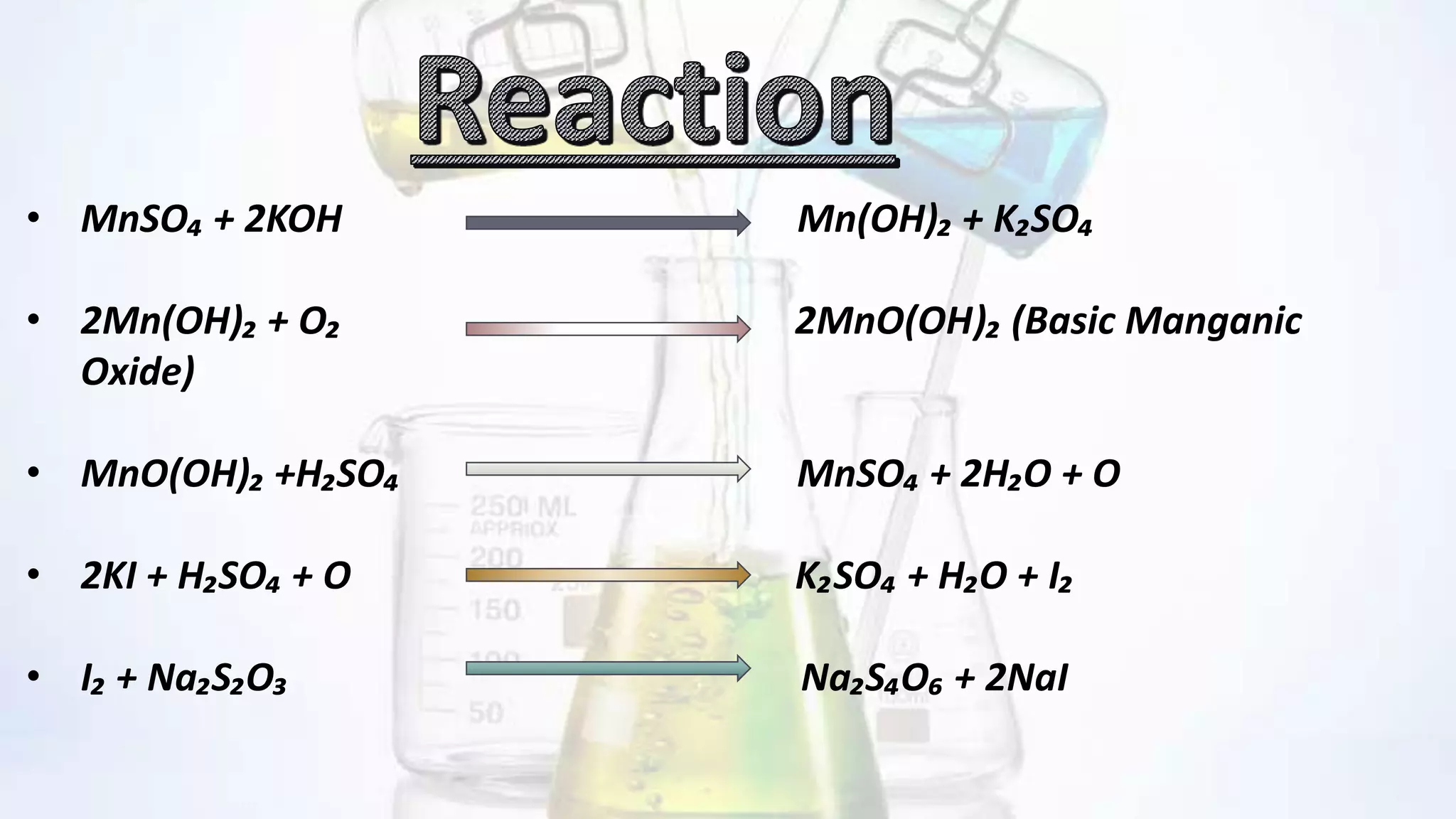 Dissolved Oxygen [DO] | PPTX