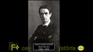 Johann Kaspar Schmidt
(Marx Stirner)
(1806 – 1856)
 