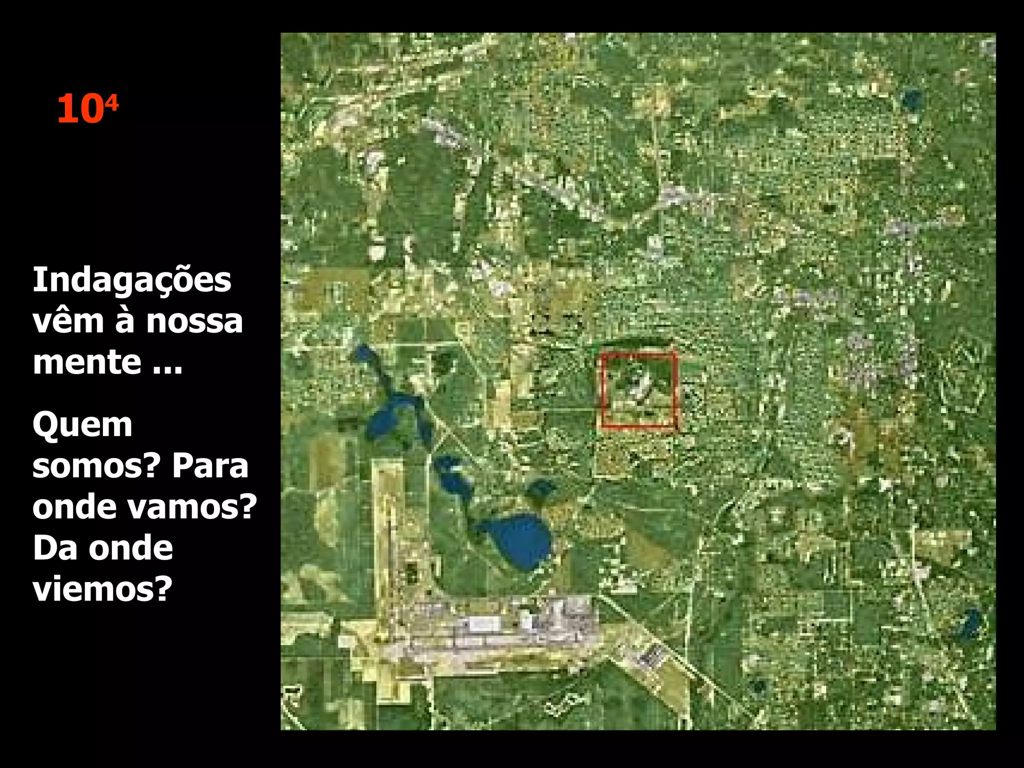 10 4 Indagações vêm à nossa mente ... Quem somos? Para onde vamos? Da onde viemos? 