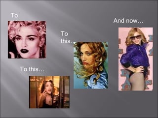 To this… To this… To this… And now… 