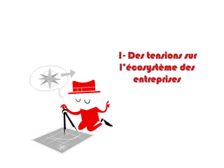 1- Des tensions sur
l’écosystème des
    entreprises
 