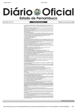 Edital de concurso público para professor da rede estadual de Pernambuco