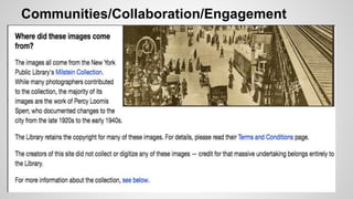 Communities/Collaboration/Engagement
 