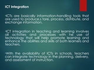 Technology for Teaching and Learning 1 (EDUC 108) | PPT
