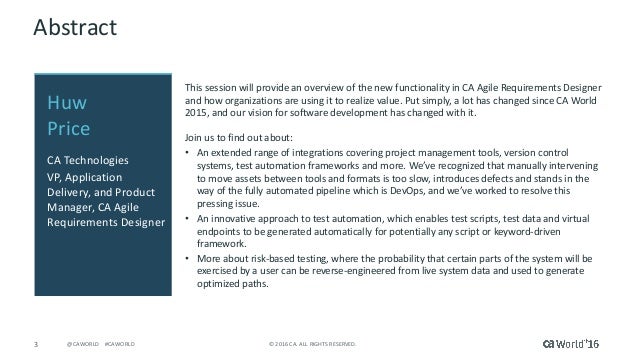 What S New In Ca Agile Requirements Designer What S New In Ca Agile Requirements Designer