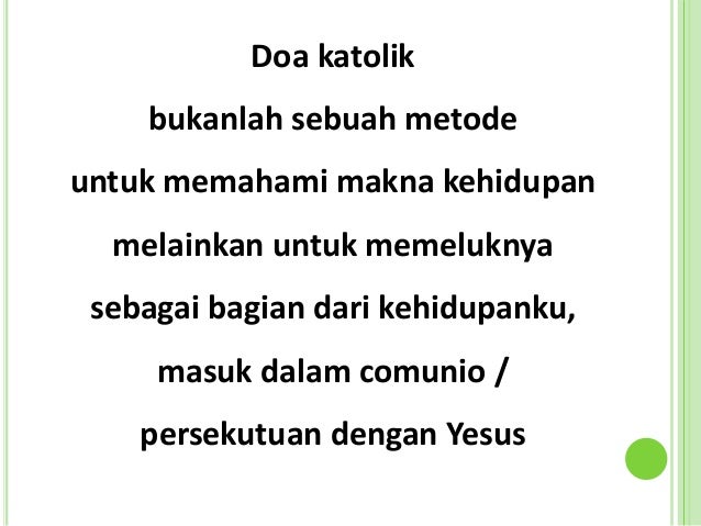 Doa Katolik Untuk Jual Rumah  Doa Katolik Untuk Orang Tua yang Sakit